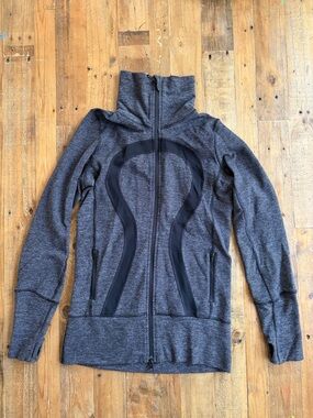 Lululemon Define Jacket Heathered Gray Full Zip
